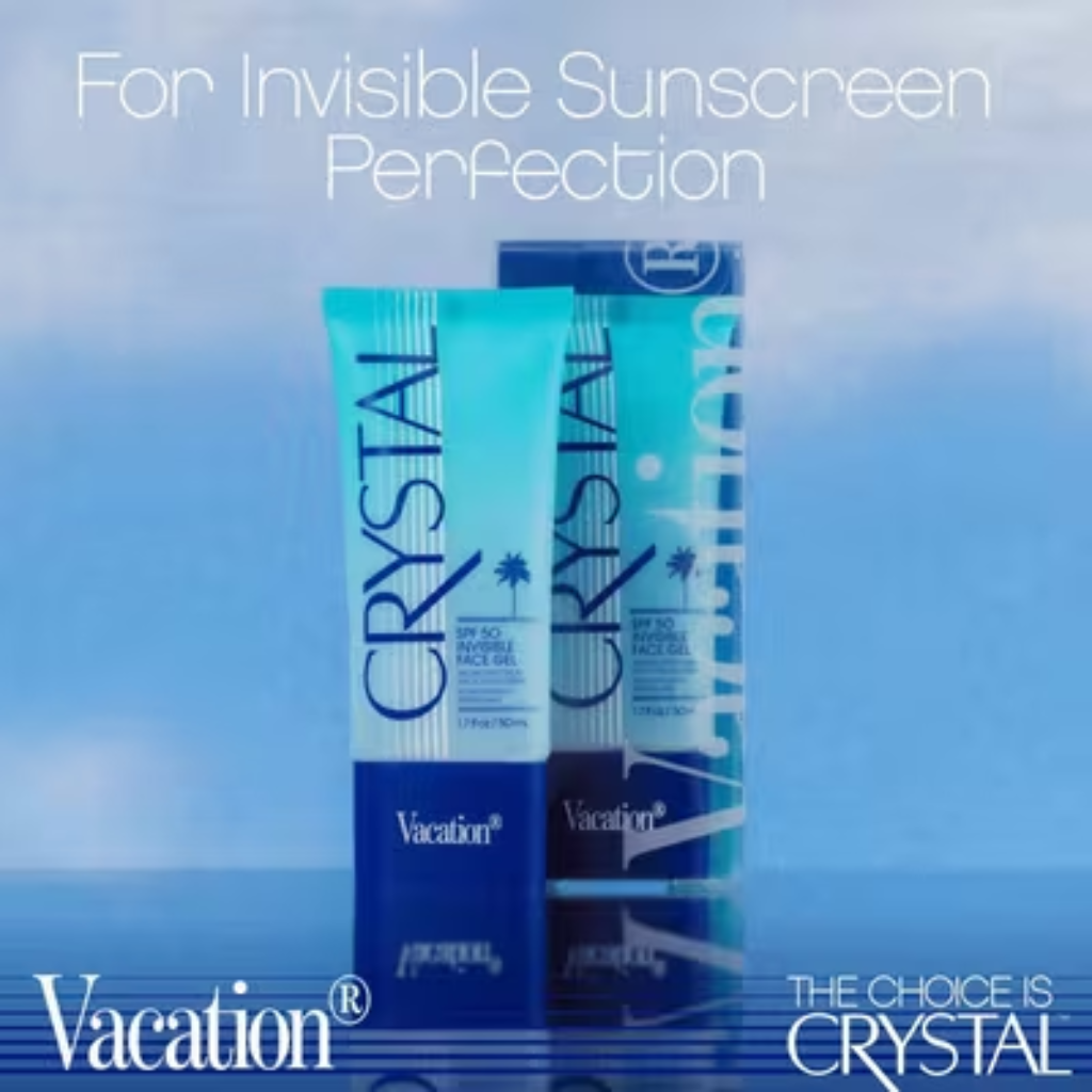 Vacation Crystal SPF 50 Invisible Face Gel 50 mL / 1.7 fl oz