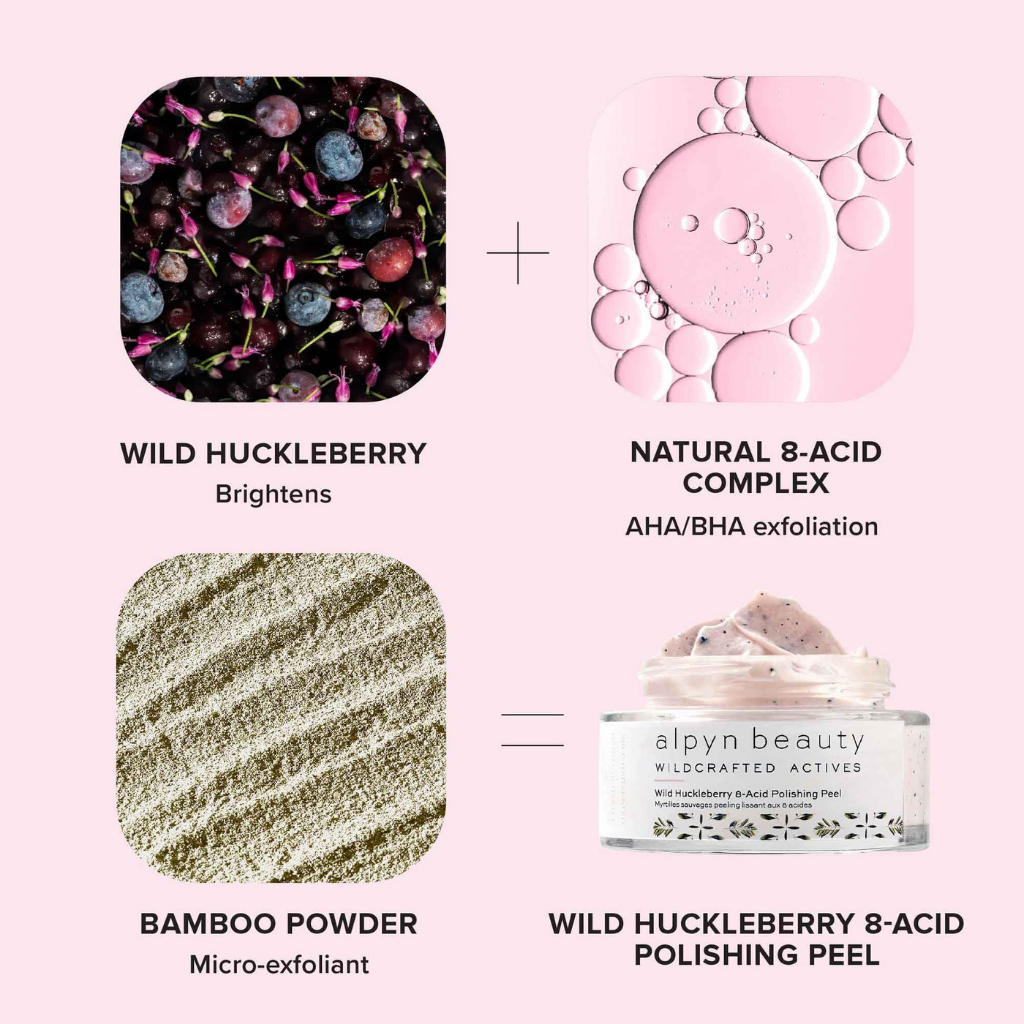Alpyn Beauty Wild Huckleberry Radiance Recovery Peel 1.7 fl oz / 50 mL