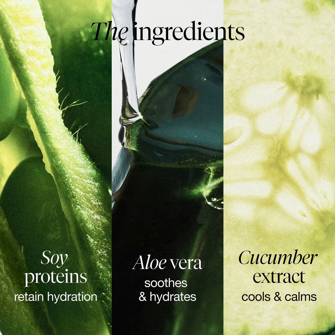 Fresh Soy Hydrating Face Cleanser, additional product presentation for 150 mL tube.