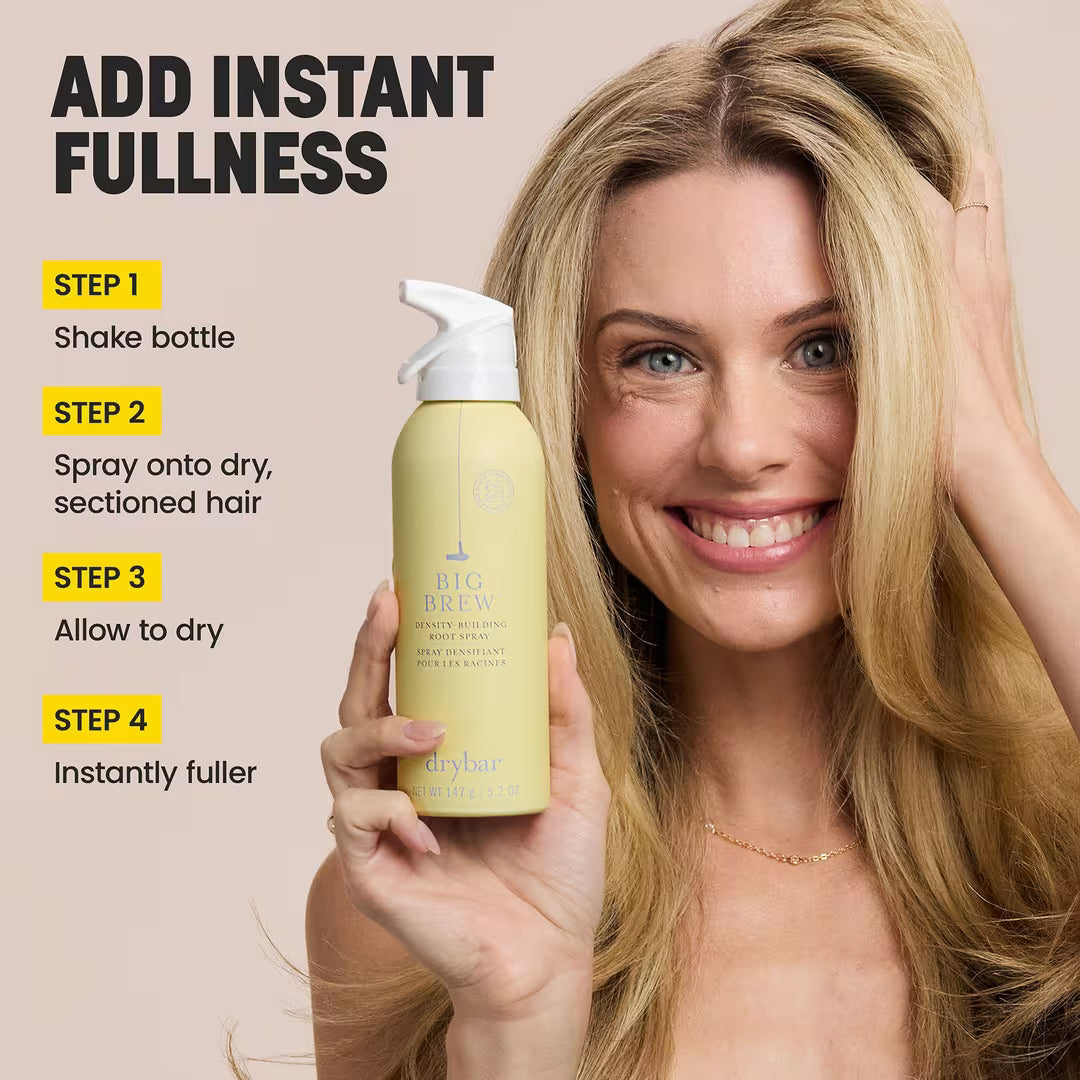 Four-step Big Brew application guide for dry roots