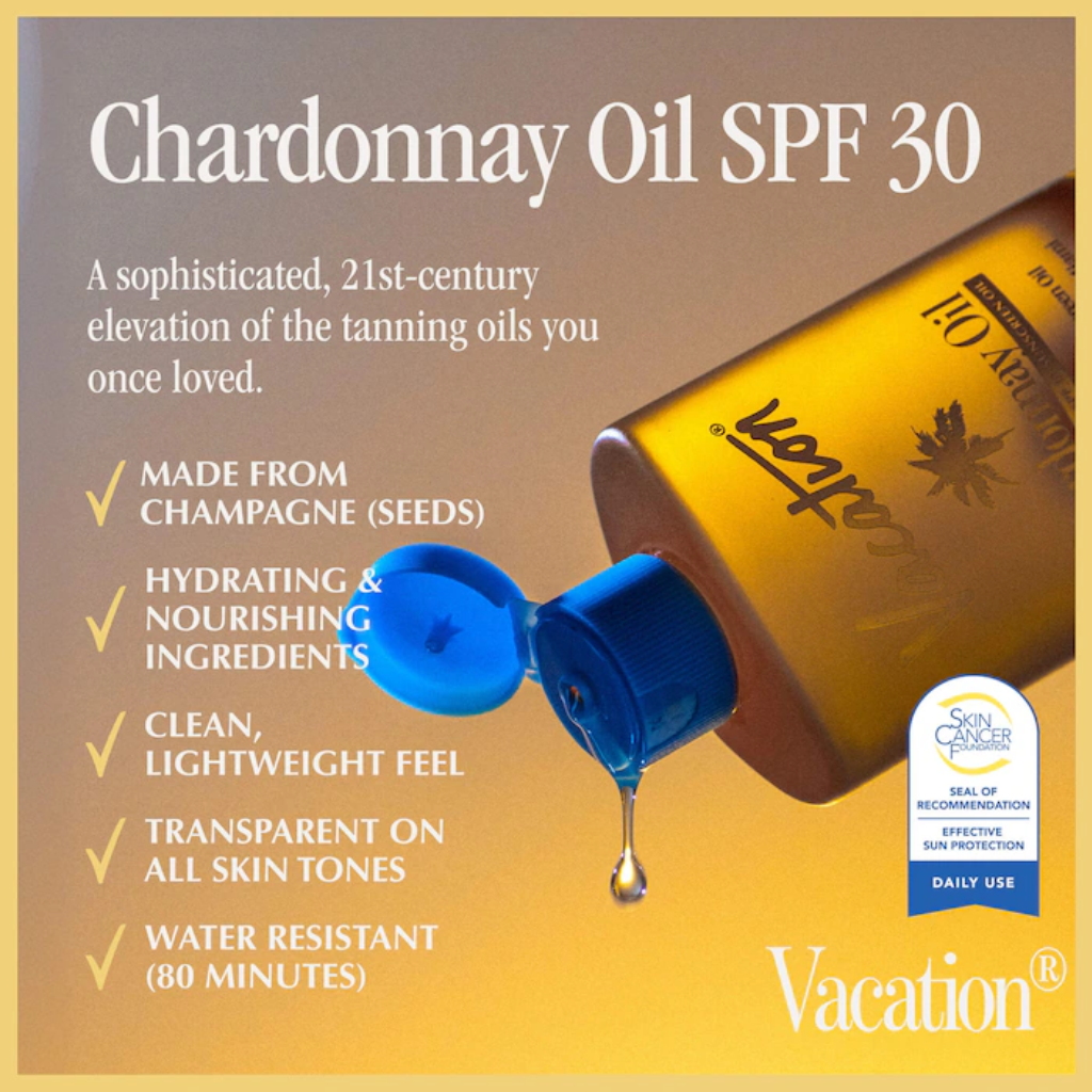 Vacation Chardonnay Oil Broad Spectrum SPF 30 100 mL / 3.4 fl oz