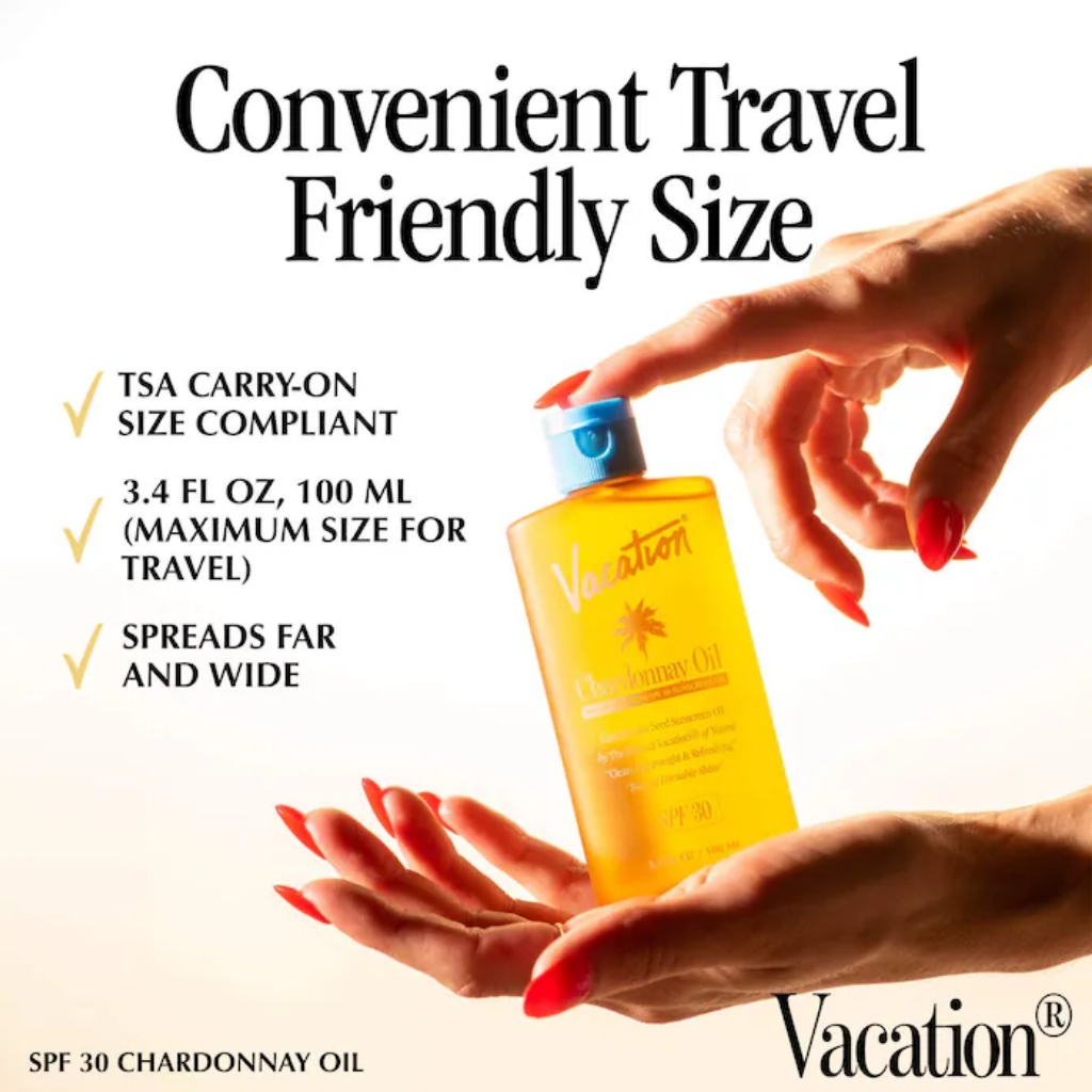 Vacation Chardonnay Oil Broad Spectrum SPF 30 100 mL / 3.4 fl oz
