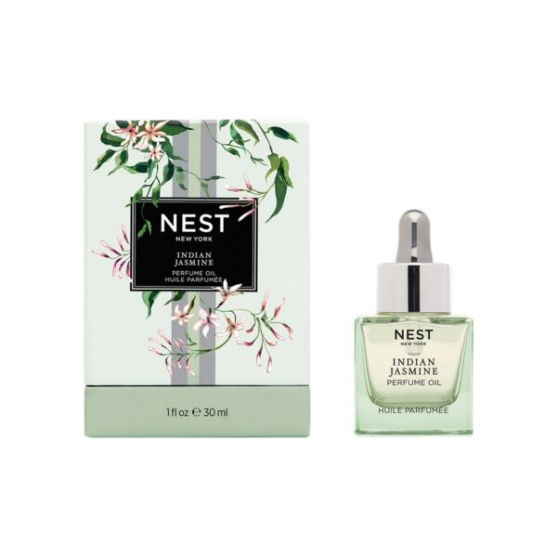 NEST New York Indian Jasmine Perfume Oil 1 fl oz sealed box front