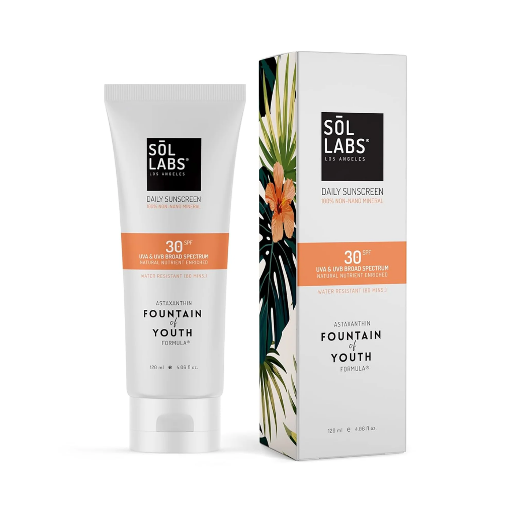 SOL LABS Natural Mineral SPF 30 Daily Sunscreen Lotion 120 mL / 4.06 fl oz