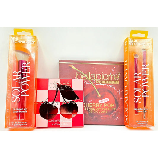 Real Techniques Solar Power Brushes, Bellapierre Eye & Ciate Face Palatte NEW