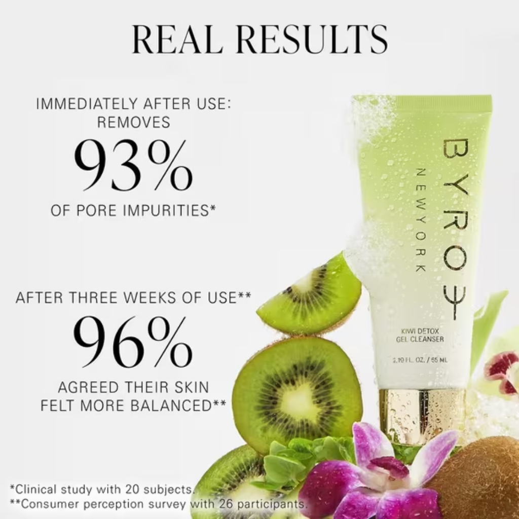 BYROE Kiwi Detox Gel Cleanser 65 mL product image
