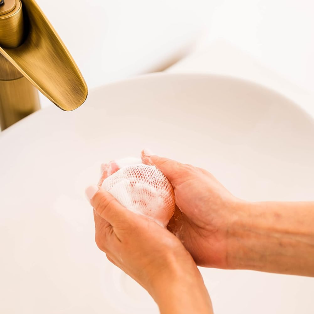Dallas & James Watermelon Dream Jelly Ball Cleanser 3.5 oz cleanser detail