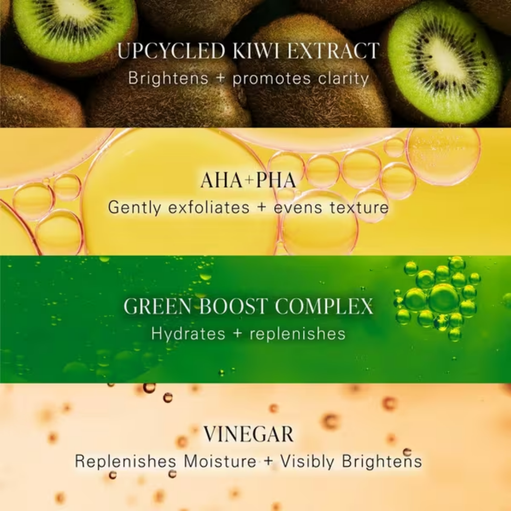 BYROE Kiwi Detox Gel Cleanser 65 mL packaging detail