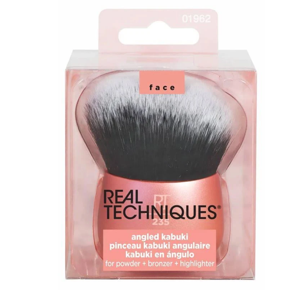 Front of Real Techniques 235 Angled Kabuki manufacturer packaging