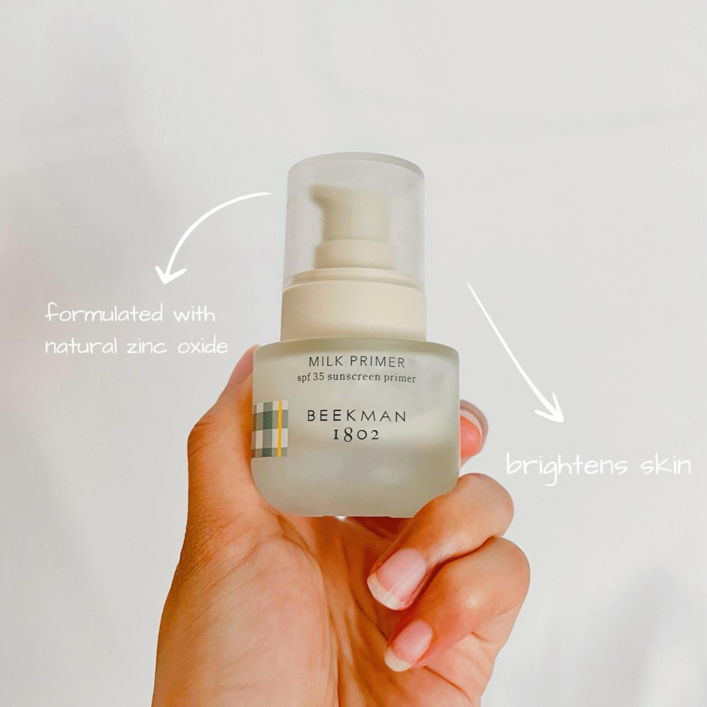 Beekman 1802 Milk Primer Broad Spectrum SPF 35 0.5 fl oz / 15 mL
