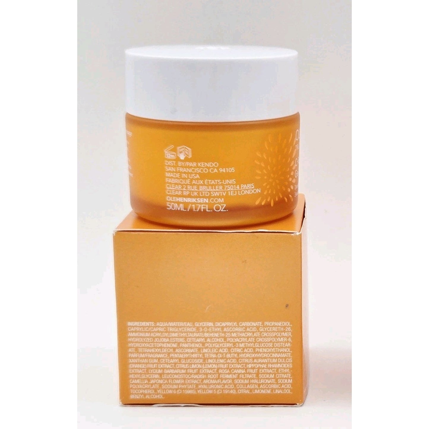 Ole Henriksen C-Rush Brightening Gel Cream, 24hr Facial Moisturizer, 1.7 oz, NIB