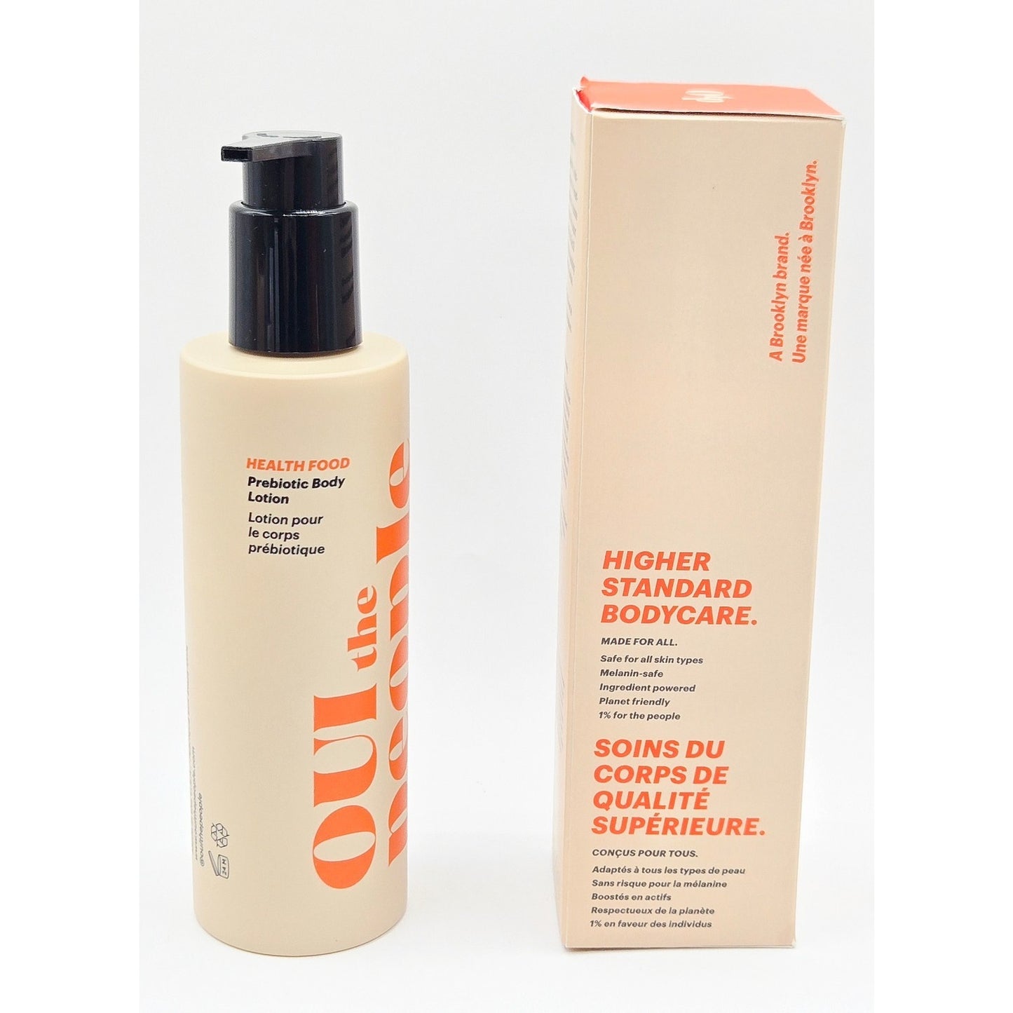 OUI the People Health Food- Brightening Prebiotic Body Lotion-Squalane 8.4 oz