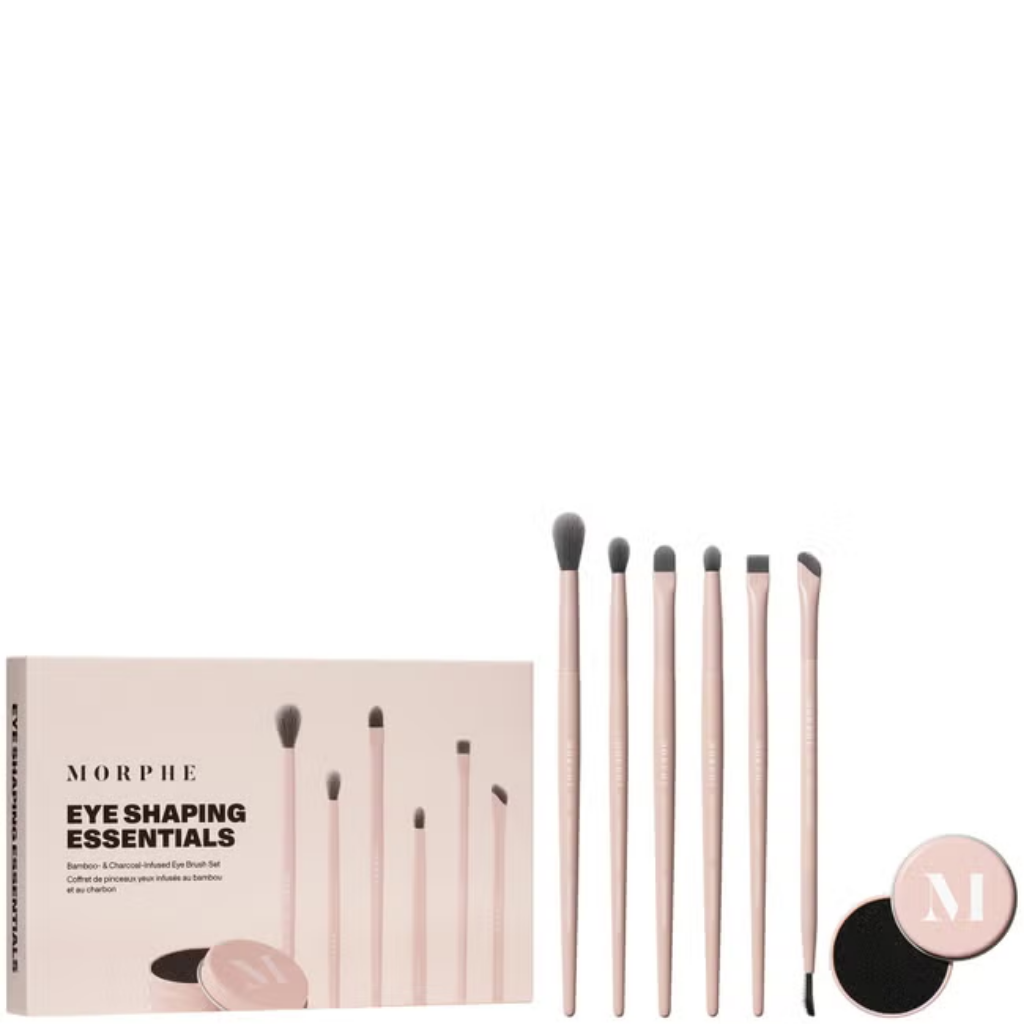 Morphe Eye Obsessed brush collection and black storage bag