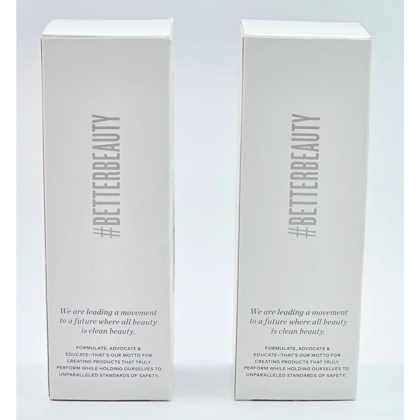 2 Pack Beautycounter- CounterControl Instant Matte Toner - 5 oz. Full Size- NIB