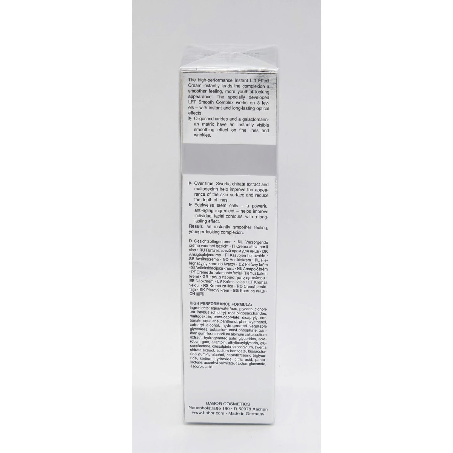 Doctor Babor Lifting Rx Instant Lifting Effect Cream 1.69 oz 50ml Full Size