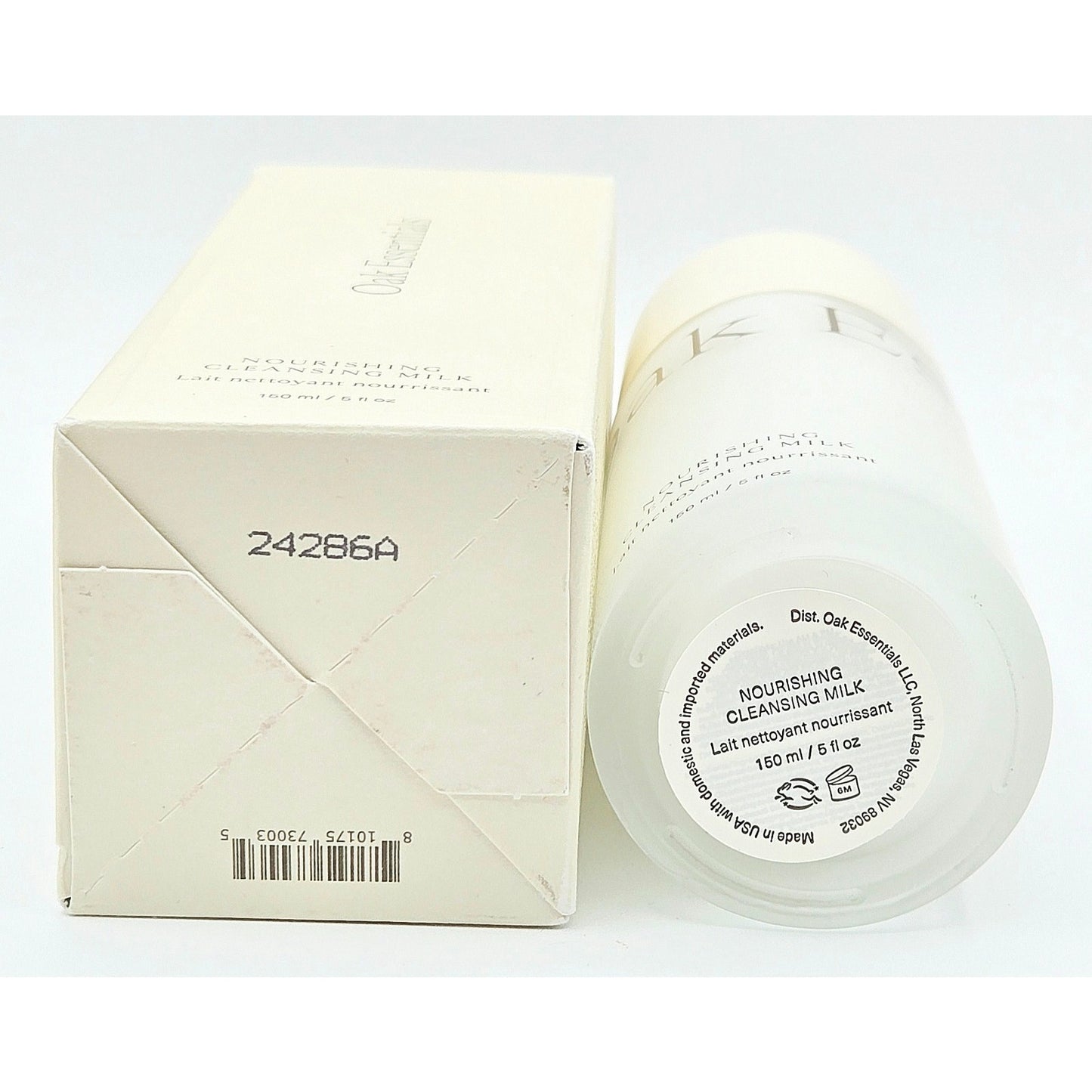 2 PACK - Oak Essentials Nourishing Cleansing Milk Full Size 5 fl oz/ 150ml New