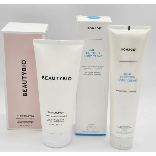 BeautyBio- The Sculptor Firming Cream 6 oz & Sonage Jolie Body Sculpting 5 oz