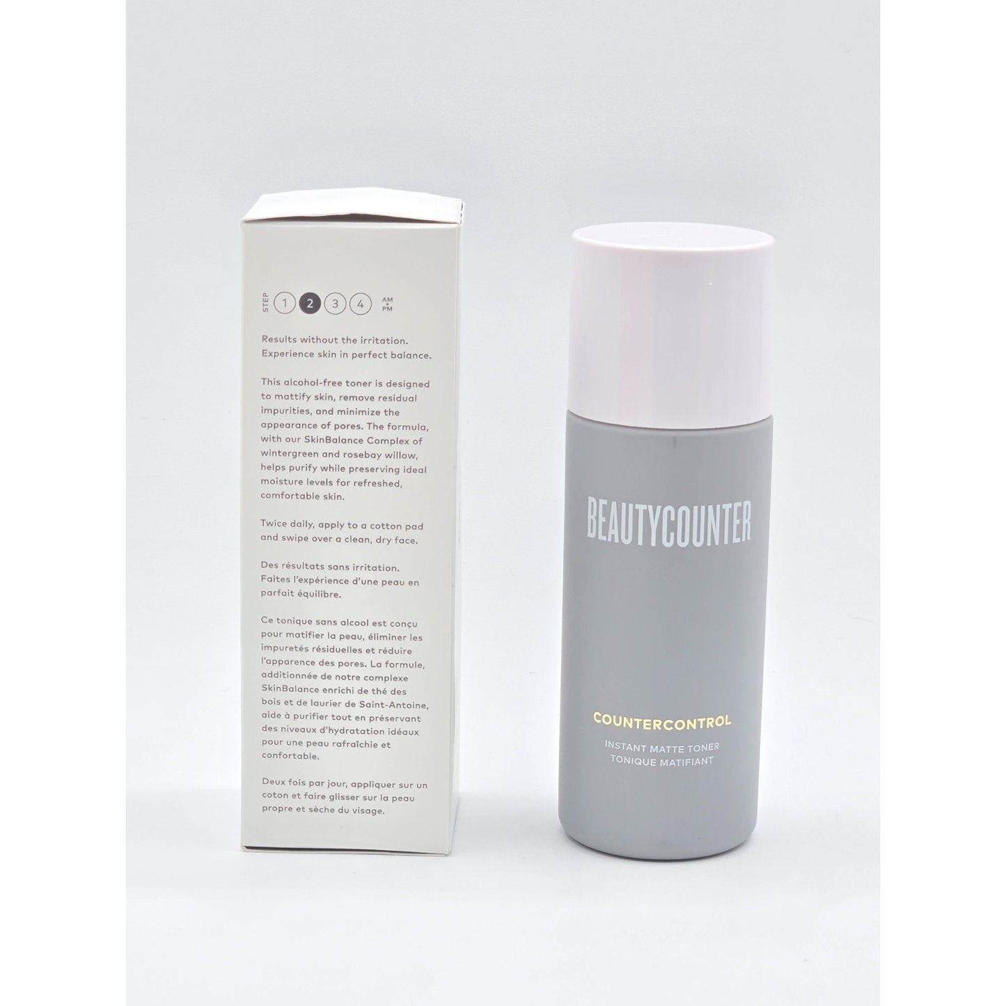 2 Pack Beautycounter- CounterControl Instant Matte Toner - 5 oz. Full Size- NIB