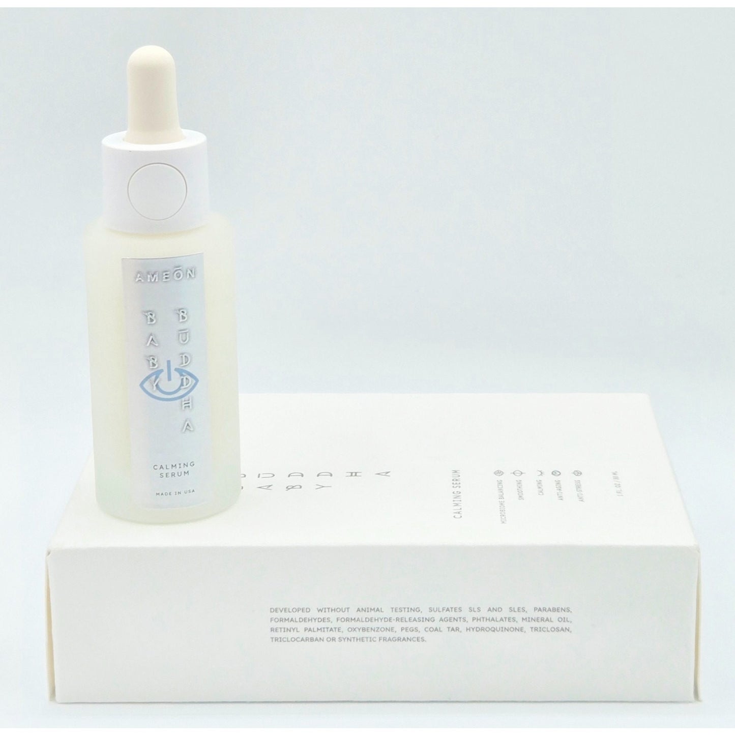 Baby Buddha Calming Serum by Ameon 1 oz Microbiome Balancing Skincare