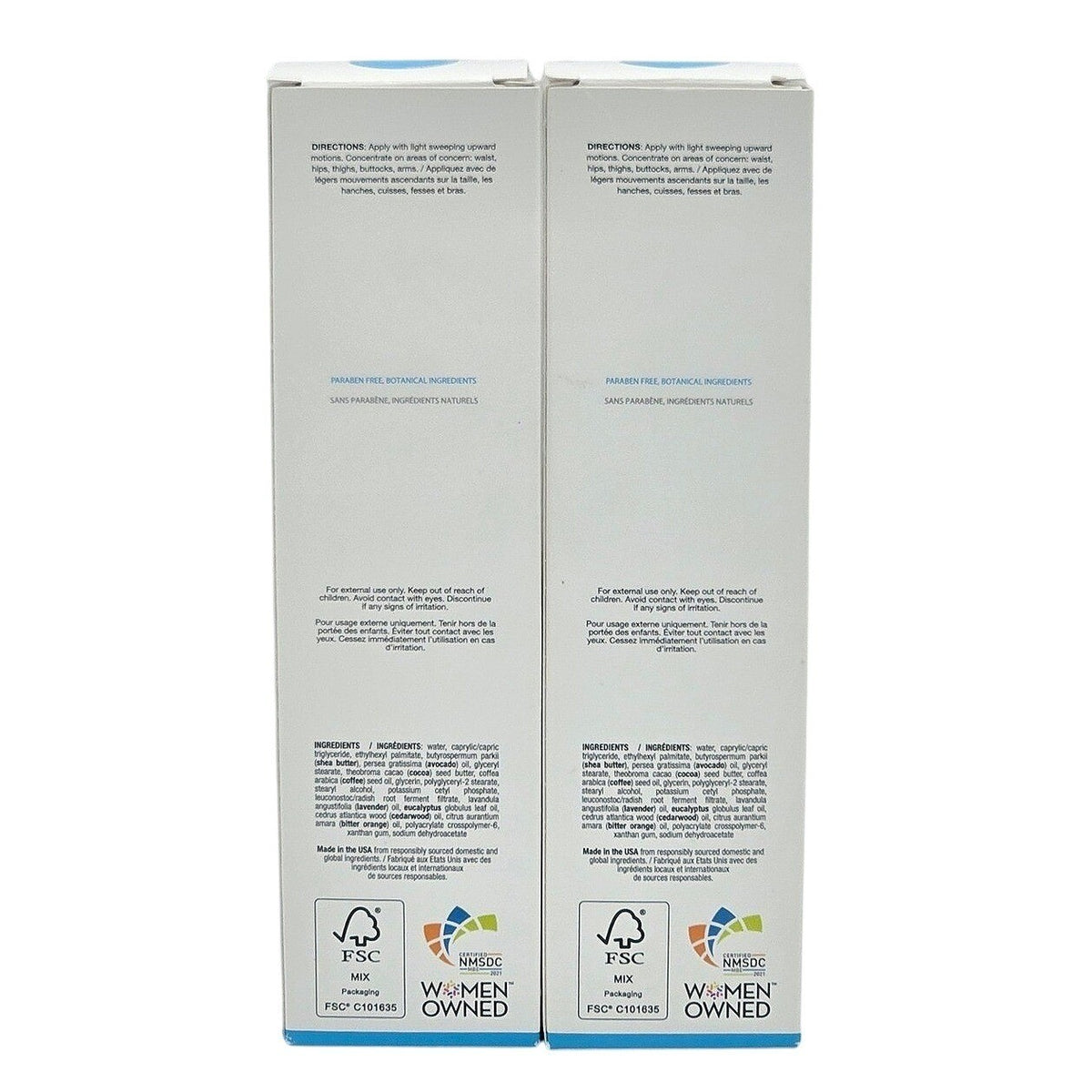 Sonage Jolie Contour Body Creme w/ Caffeine & Eucalyptus 5 fl oz each