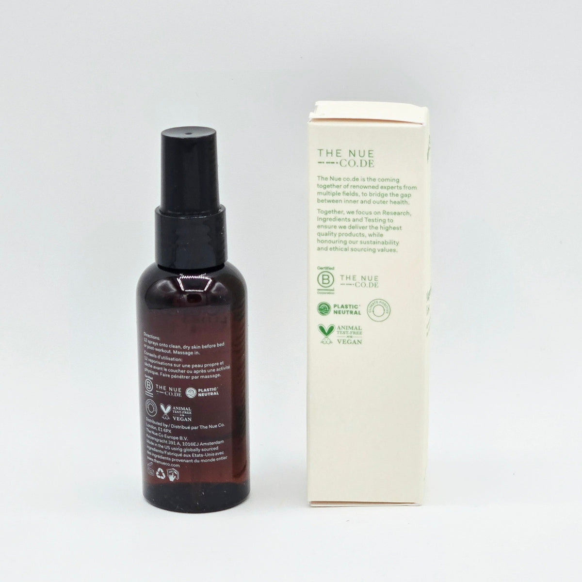 The Nue Co Magnesium Ease Sleep Support Body Spray 60ml 2 Fl Oz