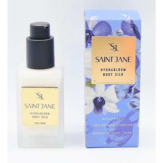 Saint Jane Hydrabloom Body Silk, 120 mL hydrating body moisturizer
