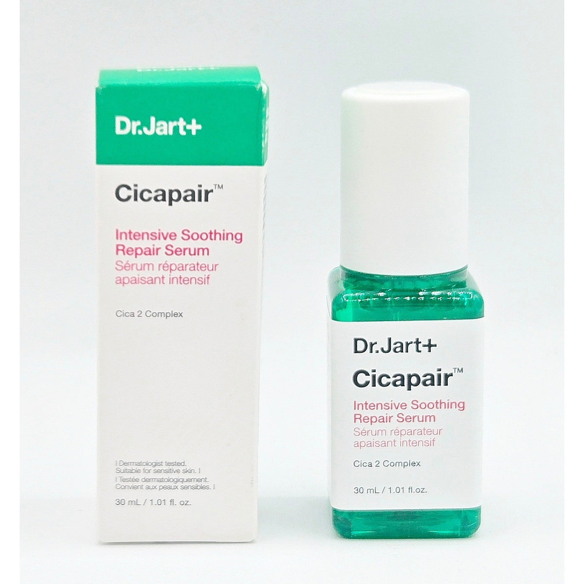 Dr. Jart+ Cicapair Intensive Soothing Repair Serum 1 fl oz w/ Cica 2 Complex NEW