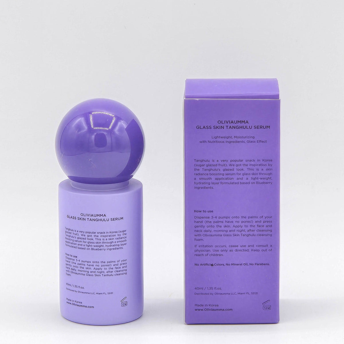 Olivia Umma Glass Skin Tanghulu Serum 40ml / 1.35 fl.oz.