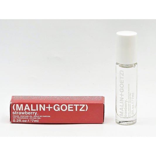 Malin + Goetz Strawberry Perfume Oil Rollerball 7mL 0.2oz New