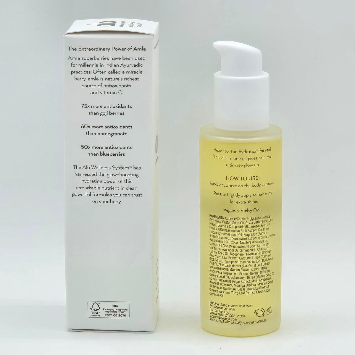 Alo Wellness System Head-to-Toe Glow Oil 3.2oz