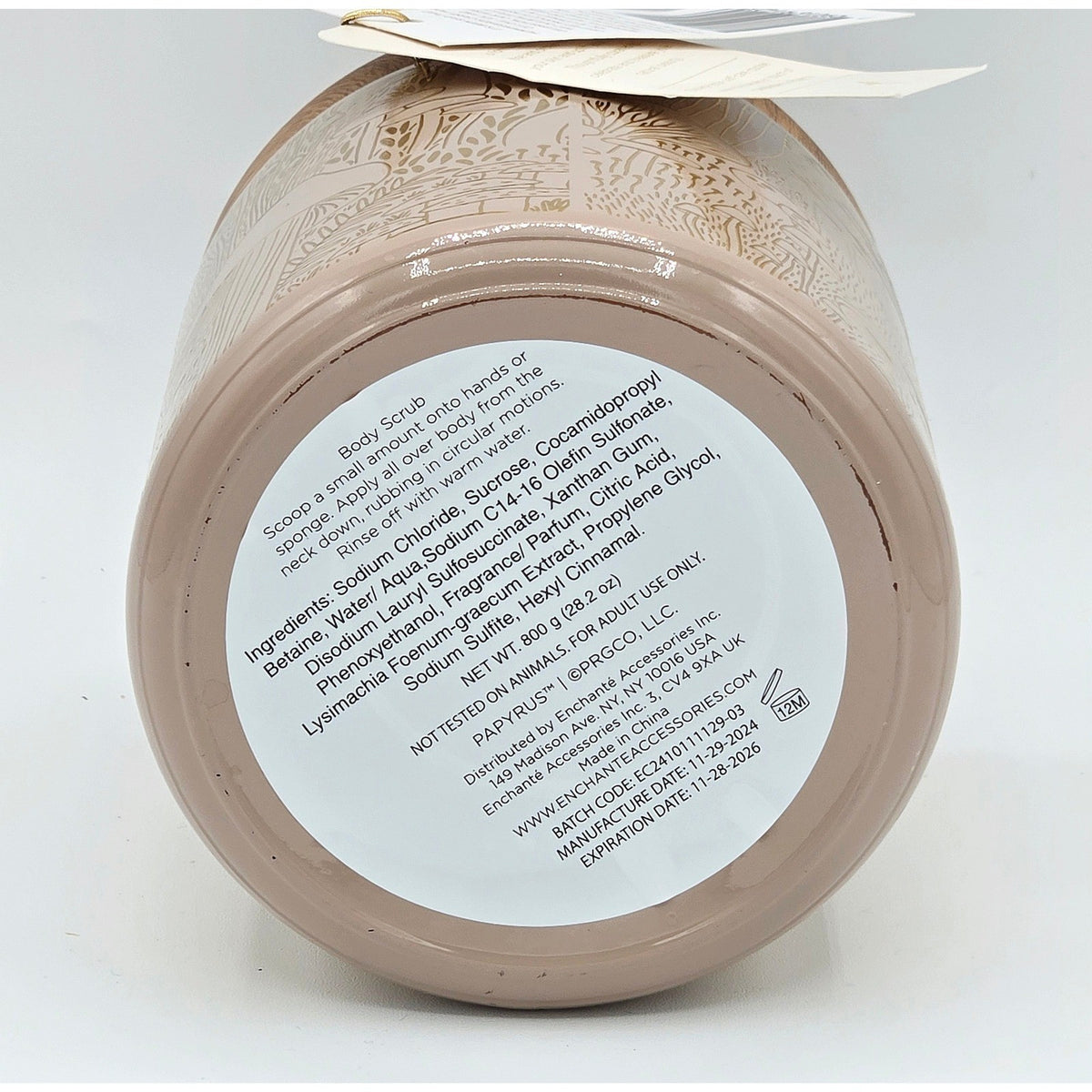 Papyrus Cherish Exfoliating Body Scrub 28.2 oz