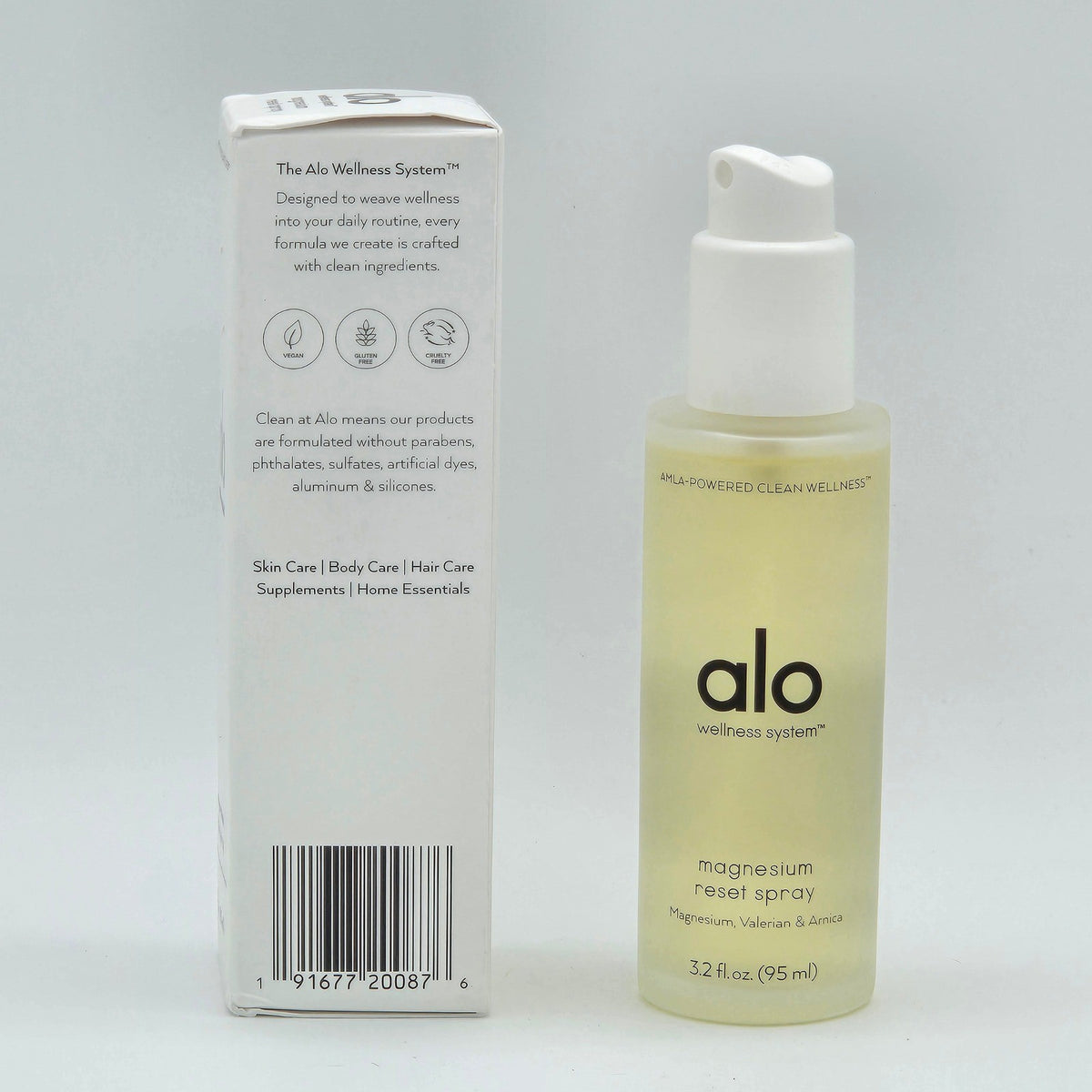 Alo Wellness System Magnesium Reset Spray 3.2 fl oz 95 ml