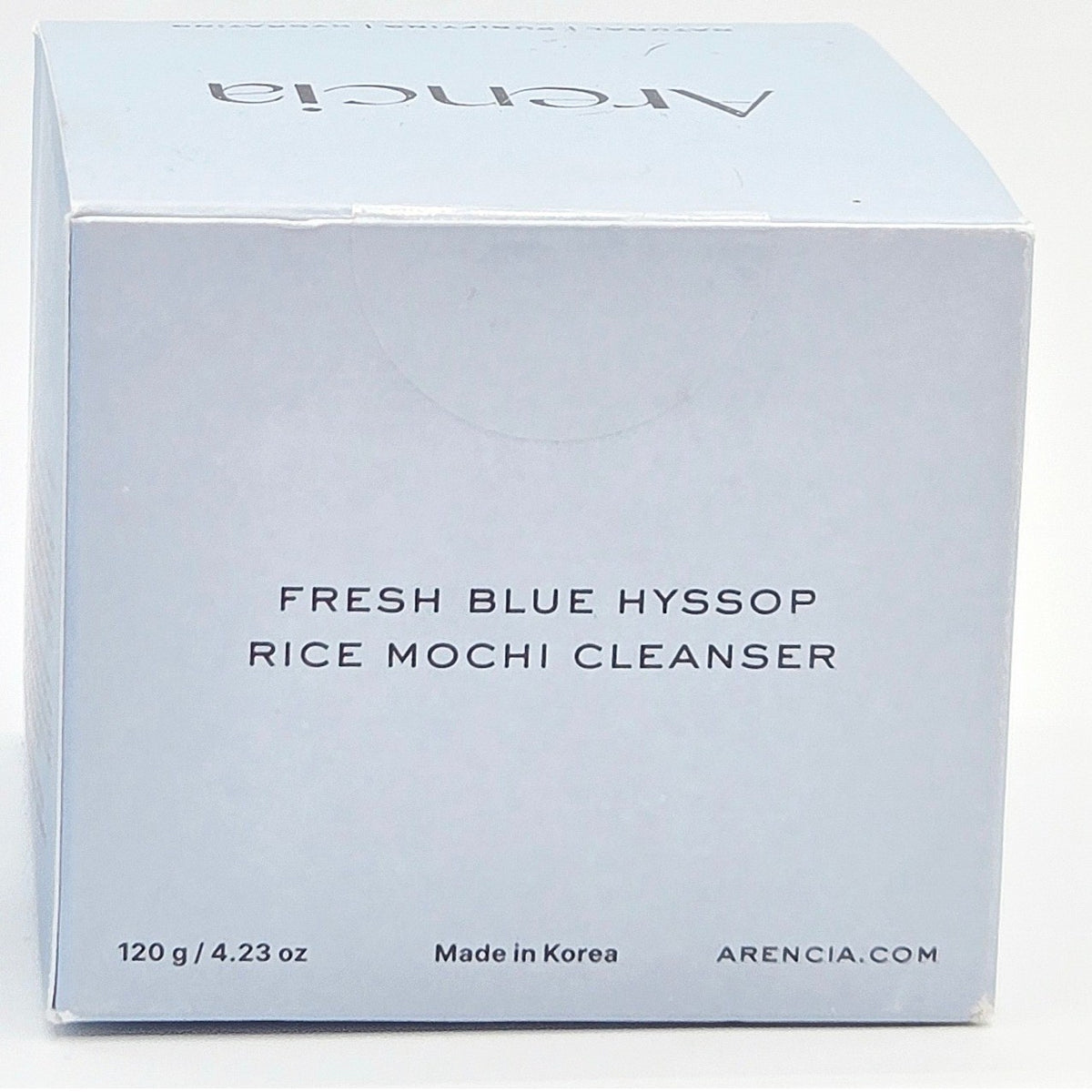 Arencia Fresh Blue Hyssop Rice Mochi Cleanser 120g / 4.23 oz