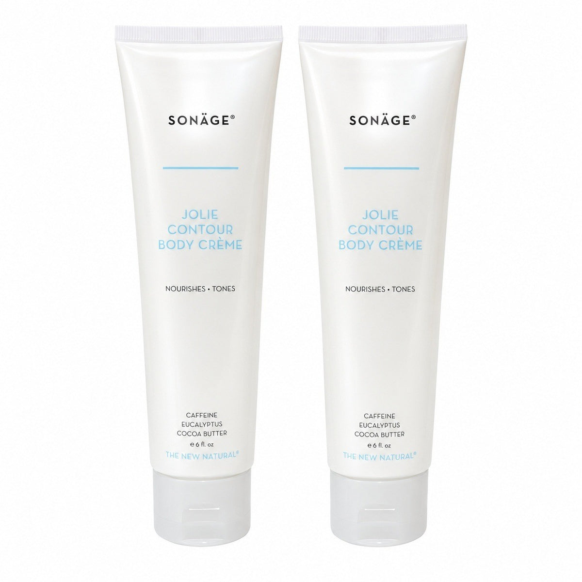 Sonage Jolie Contour Body Creme w/ Caffeine & Eucalyptus 5 fl oz each