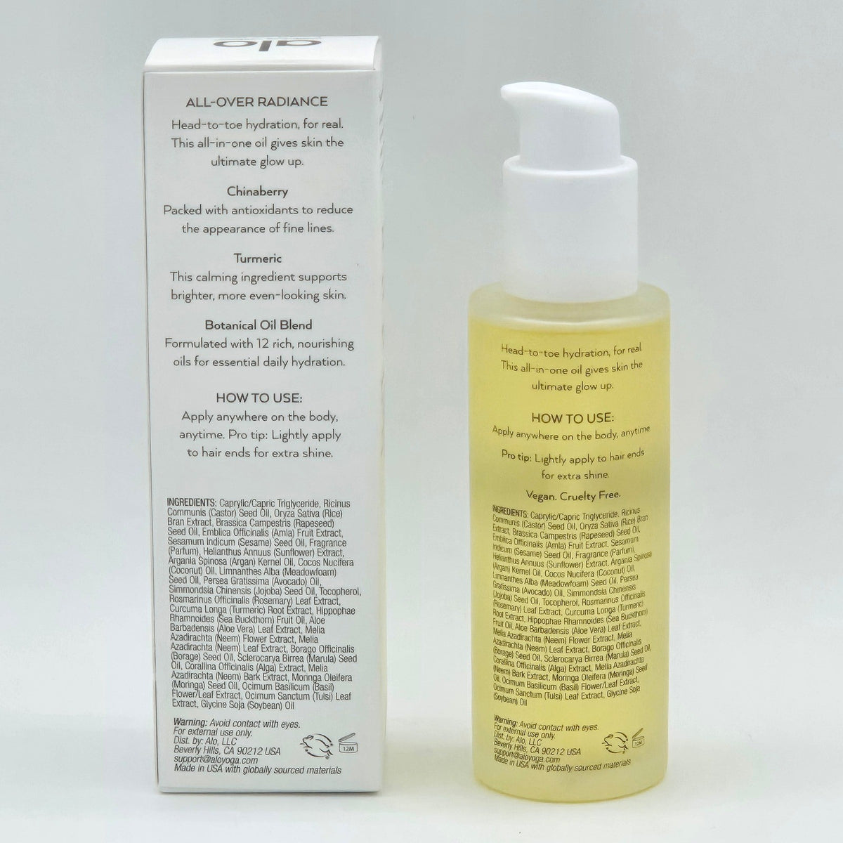 Alo Wellness System Head-to-Toe Glow Oil 3.2oz