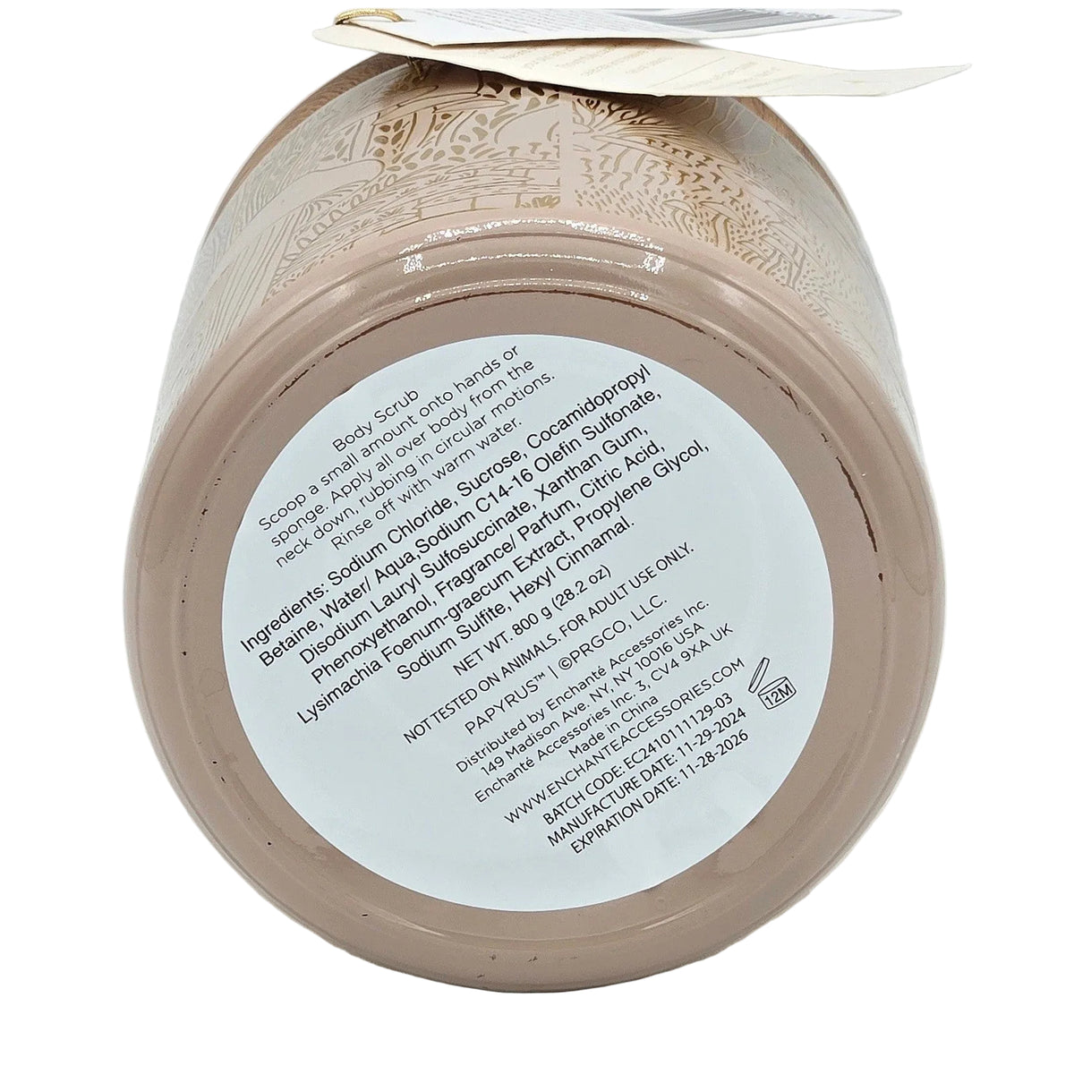 Papyrus Cherish Exfoliating Body Scrub 28.2 oz