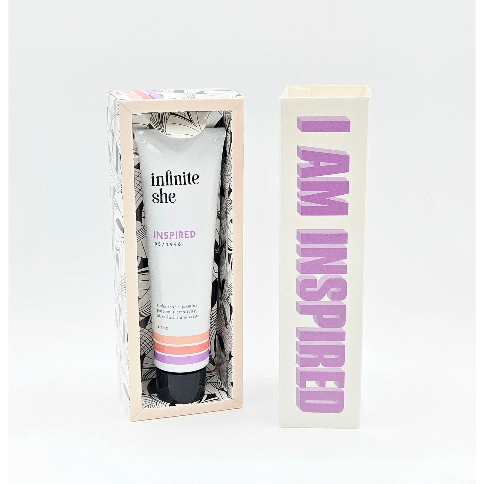 Infinite She Inspired Ultra Lush Hand Cream Violet Leaf Jasmine 2.3 oz