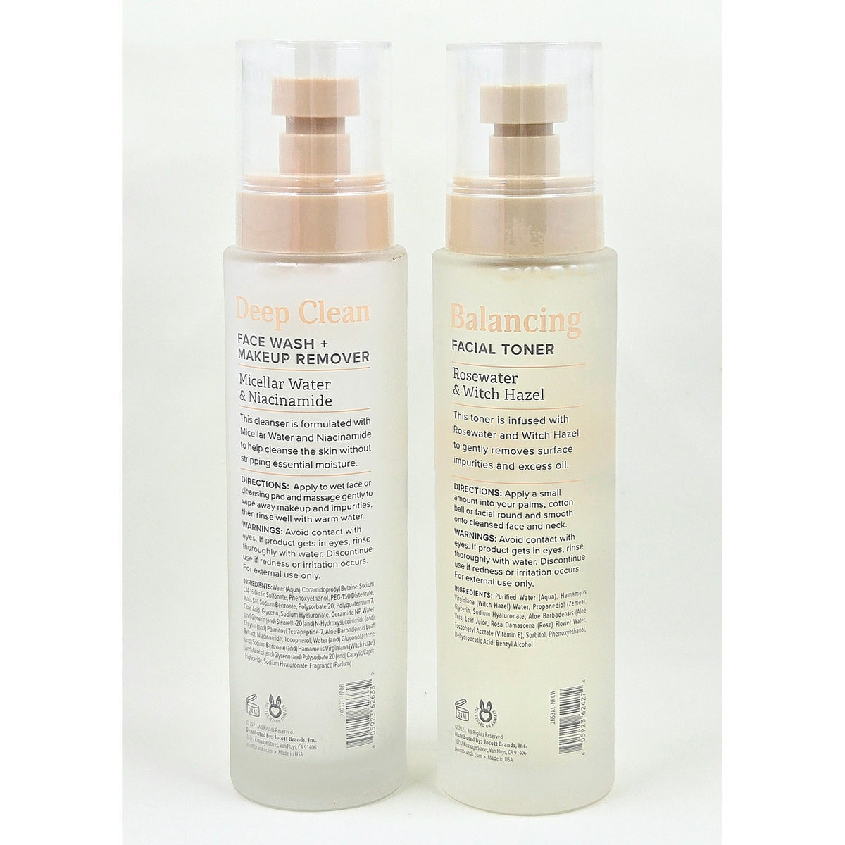 Nature Love Face Wash and Facial Toner Set 6oz Each