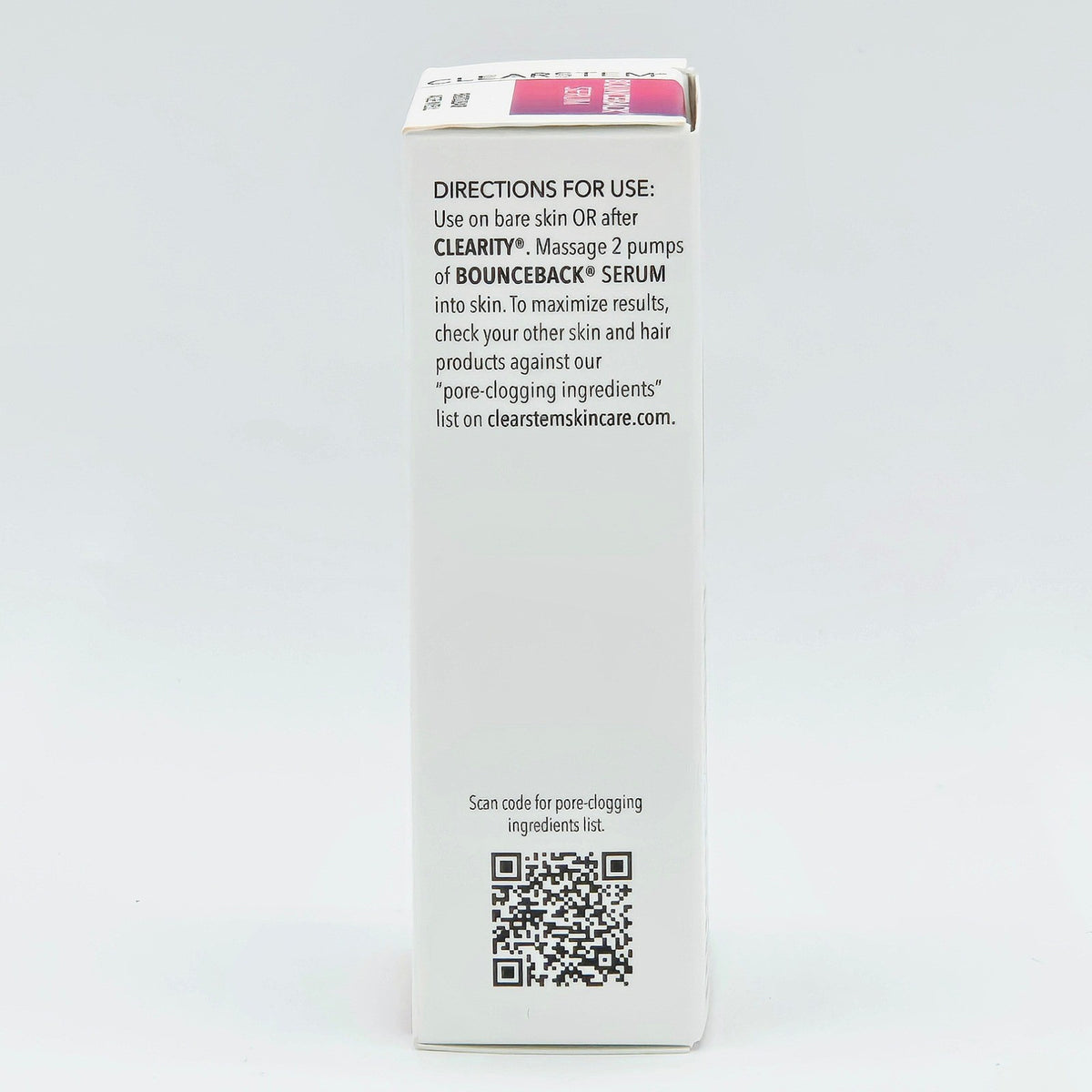 CLEARSTEM BOUNCEBACK Serum 1 fl oz / 29mL