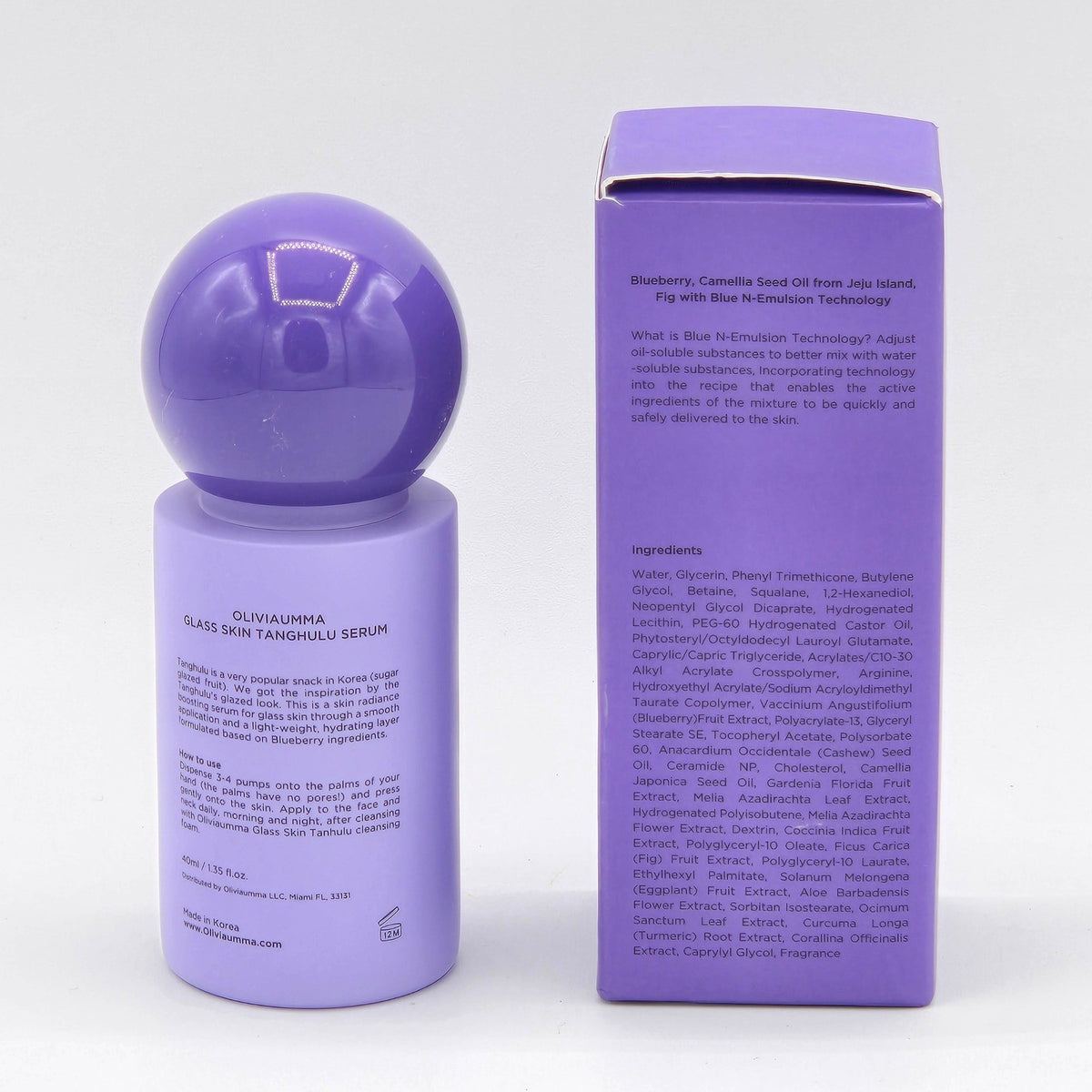 Olivia Umma Glass Skin Tanghulu Serum 40ml / 1.35 fl.oz.