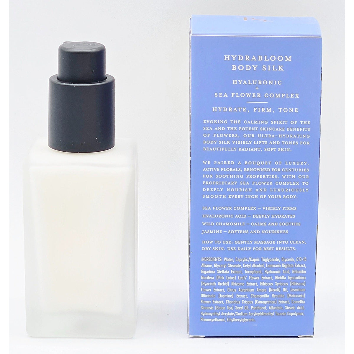 Saint Jane Hydrabloom Body Silk 4oz Hydrating Firming Moisturizer