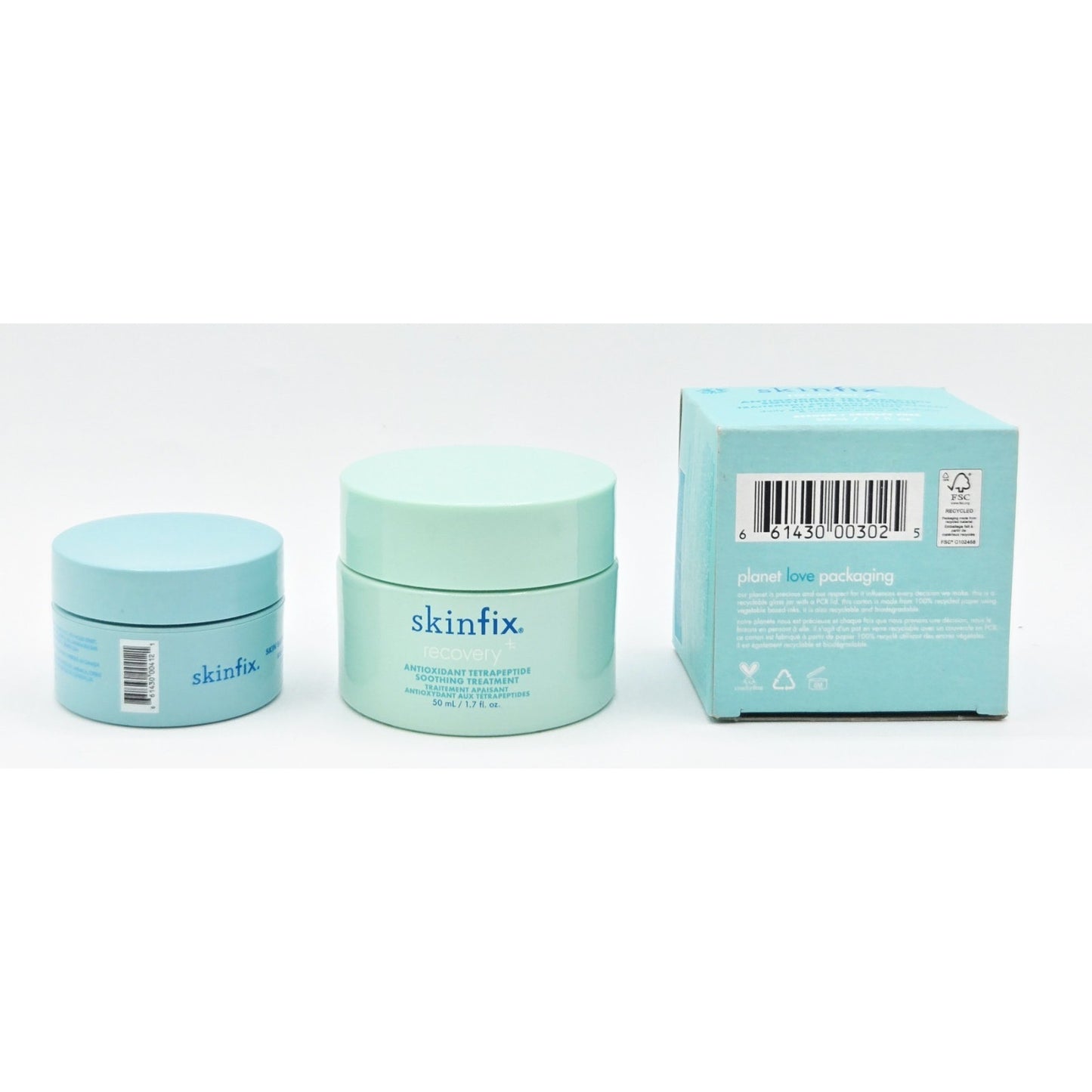 Skinfix Recovery Antioxidant Tetrapeptide Treatment & Barrier Restore Gel Cream