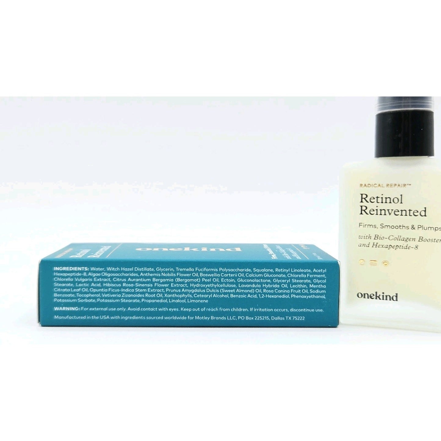 OneKind Retinol Reinvented Radical Repair 1oz/30ml- Firms, Smooths, Plumps - NIB