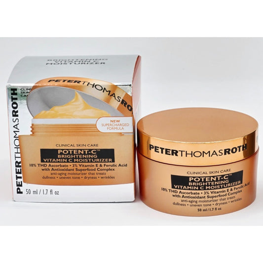 Peter Thomas Roth Potent-C Brightening Vitamin C Moisturizer 1.7oz NEW
