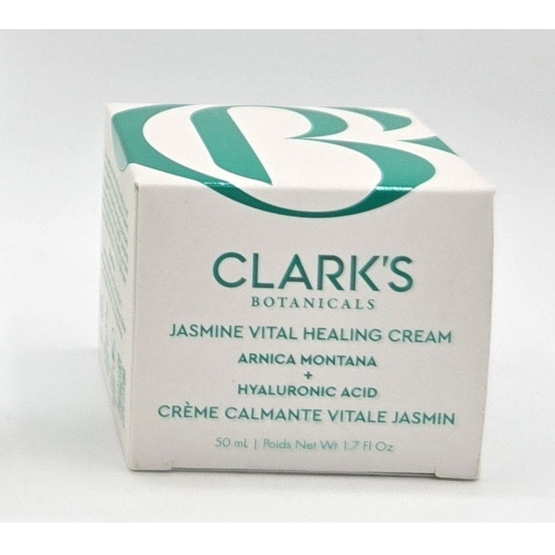 2 Pack Clark's Botanicals Jasmine Vital Healing Cream- 1.7oz ea NEW Full Size.
