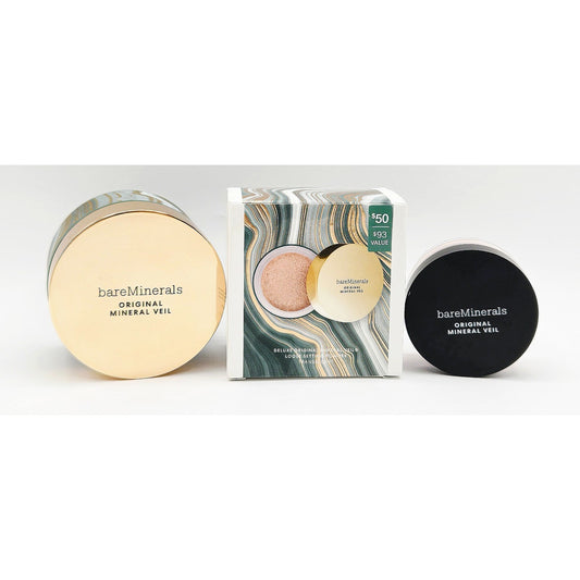 Bare Minerals Deluxe/ Original SPF 25 Mineral Veil Loose Set Powder Translucent