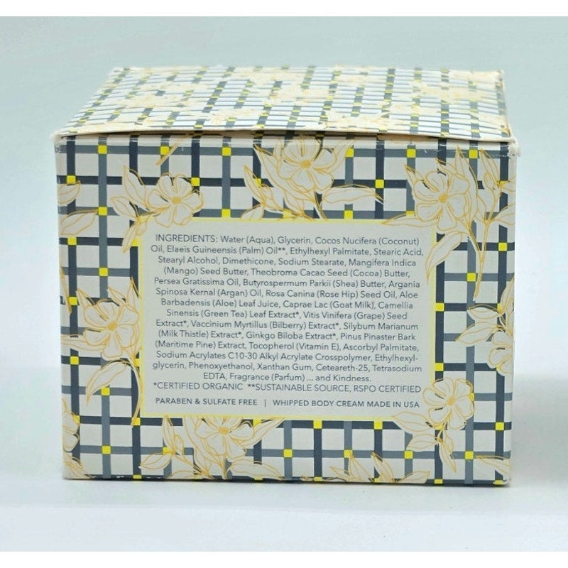 BEEKMAN 1802 Jasmine Bloom Whipped Body Cream Tub 16 oz.- NEW