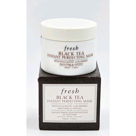 Fresh Black Tea Instant Perfecting Mask- Hyaluronic Acid-Full Size 3.3oz NIB