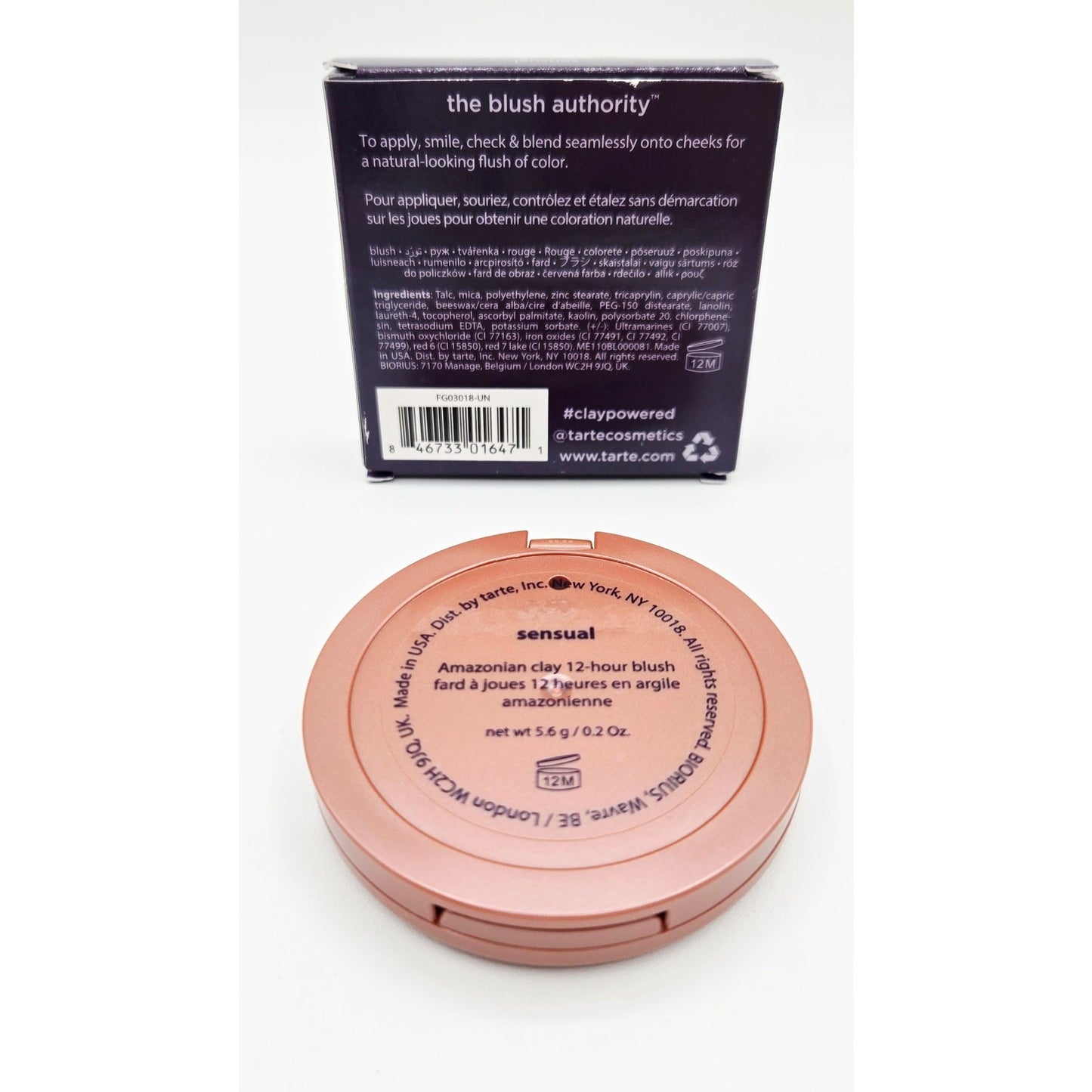 Tarte The Beauty Authority Amazonian Clay Blush -0.2 oz. in Sensual