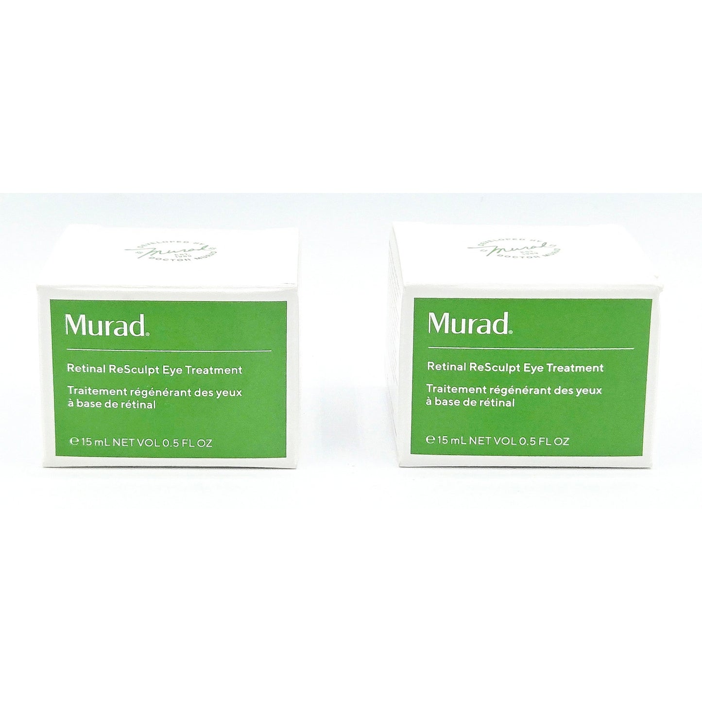Murad Retinal ReSculpt Eye Treatment Anti-Aging 0.5oz / 15mL NIB**2** PACK